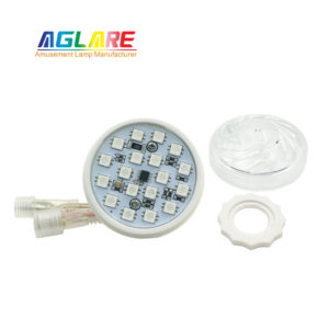 120 Degree Dc24V 60Mm 18Pcs Leds Programmable Ride LED Light Pixel Light