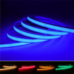 24V Cob LED Strip Blue Color 8Mm Width LED Light Bar Tape
