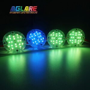 60Mm Chameleon Cabochon 24V Automatic RGB LED Lights For Point Lights