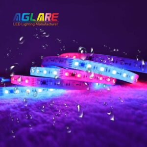 5050Smd IP65 Waterproof 60Leds 12Mm Width Dc24V RGBW Smart Strip Light