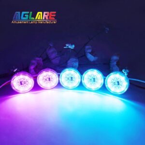 Auto RGB Lights 45Mm LED Bulb Landscape Ac24V Pc Lamp Light