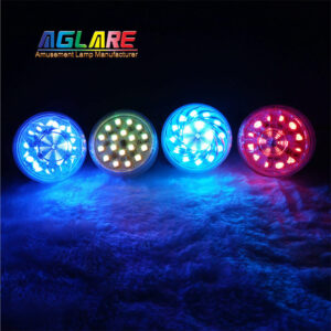 Luna Park Automatic RGB 24V Cabochon LED Lighting Chameleon LED Angle Bulb Lights