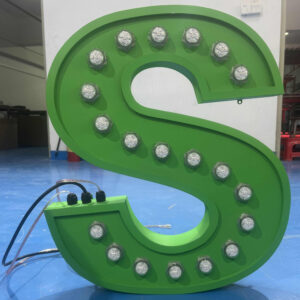 Custom Metal LED Signs With Lights For Outdoor Advertising
