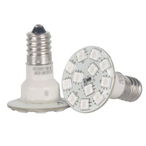E14 24V RGB Auto Programmed Color Changing Bulbs 5050 SMD Colour Change RGB LED Light