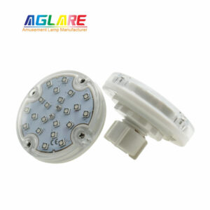 IP65 Waterproof 24V RGB LED Cabochon Lights For Ride LED Light Point Lights