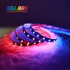 Individually Addressable 5050 SMD 60Leds Indoor Smart Programmable Address Pixel RGB LED Strip Light