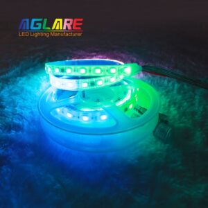 Indoor Outdoor Waterproof RGB Magic Color LED Lights Flexible Soft SMD Strip Light