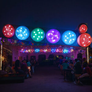 Outdoor IP65 45Mm Amusement LED Chameleon Point Lights